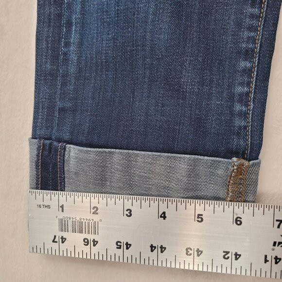 Citizens Of Humanity Dahan Womens Dani Dark Wash Cropped Leg Denim Jeans Size 27 - Picture 9 of 13